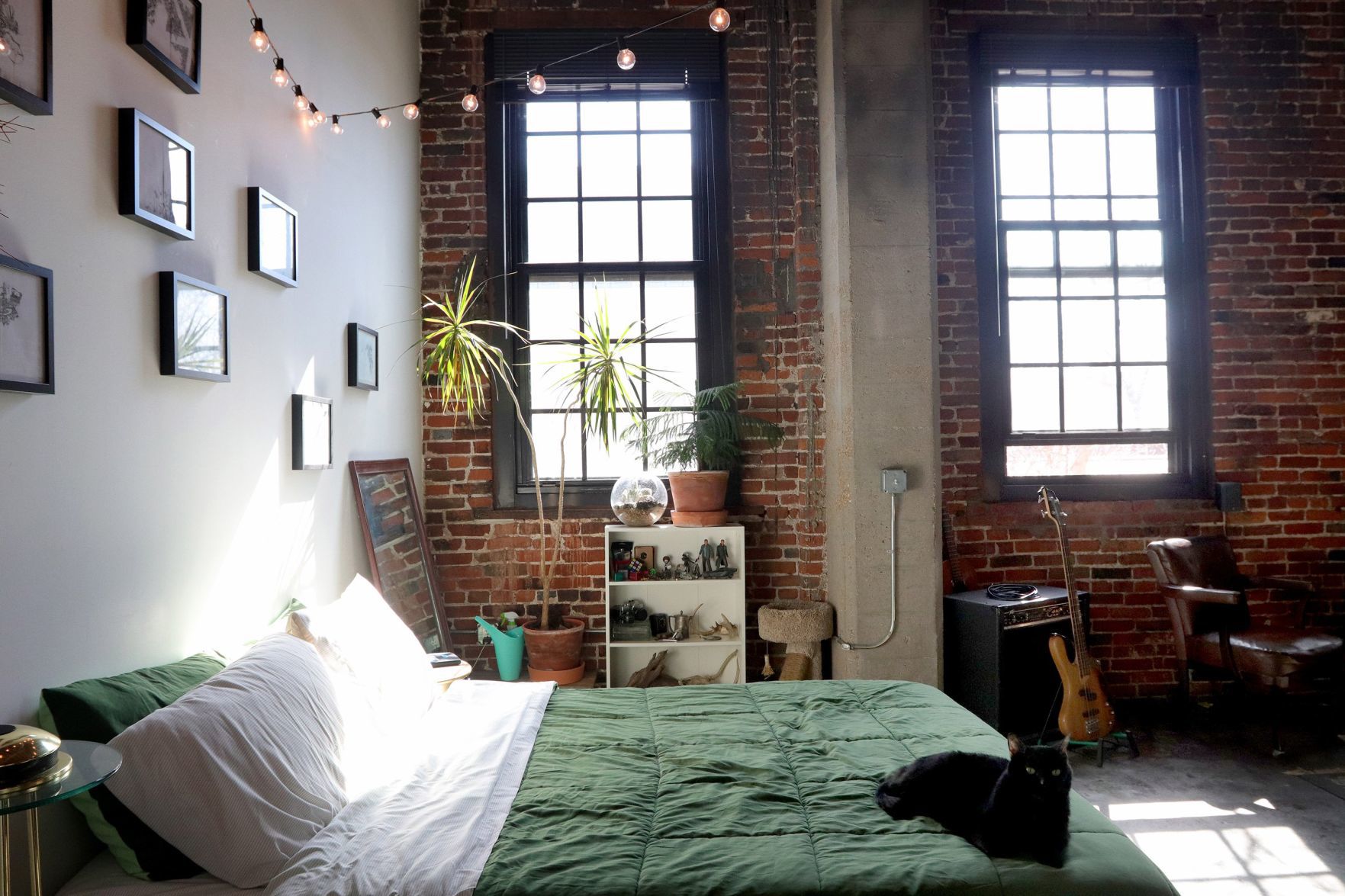 At Home in a Downtown loft